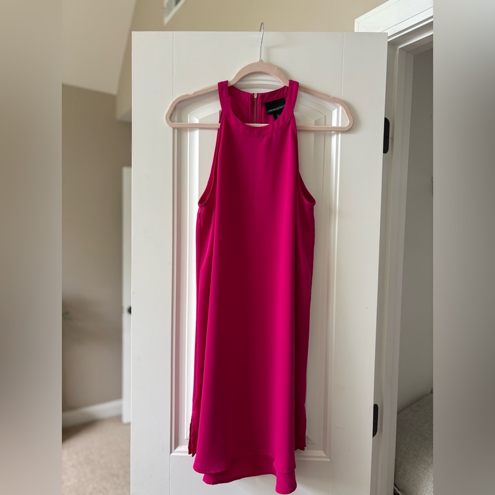 Cynthia Rowley - Hot Pink Sleeveless Sheath Dress